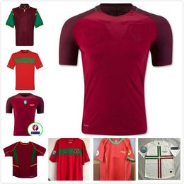 Retro Quaresma Figo Soccer Jersey 1999 2002 2004 2010 2012 Ronaldo Rui Costa Voetbal Shirt Nani F.Coentrao Oude Maillot
