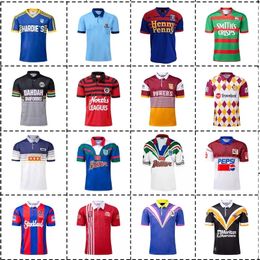 Retro Rugby Jersey Bears NSW Blues Warriors Broncos Roosters Rabbitohs Cowboys Storm Maroons Panthers Knights Eels Eagles 240424
