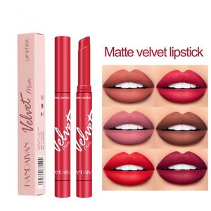 Handaiyan matte lippenstift fluwelen lippenstift Langdurig Gemakkelijk te dragen Voedzame make-up lippenvoering