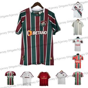 2024 25 Fluminense Soccer Jersey Home Away 120th Retro 1993 2002 03 2011 12 Troisième 2014 15 16 17 Vintage Classic Football Shirt Maillot de Foot Brazil