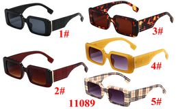 Lunettes de soleil carrées rétro pour femmes Vintage petit cadre créateur de mode lunettes de soleil UV400 lunettes tendances produits 5 couleurs 10 pièces