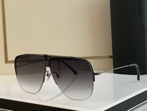 gafas de sol retro para hombre diseñador mujer moda marco piloto tipo máscara textura premium brazos de metal dorado estilo británico ligero cómodo con caja