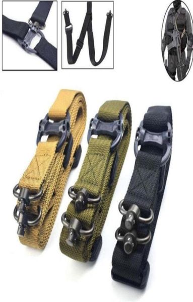 Retro Tactical Quick Detach QD 1 ou 2 points Multi Mission Sling Single Poin1782964