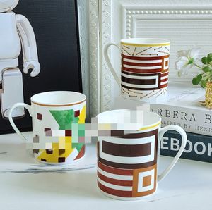 Retro unieke grensoverschrijdende keramische cup mug trend Cups Breakfast Milk Cup Huishouden Coffee Cup-cadeau Cups