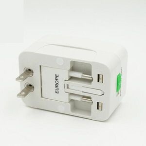 Alles in één universele internationale reisstekker Adapter AC Wall Adapter Transformator met AU US UK EU Multifunctionele socket draagbaar