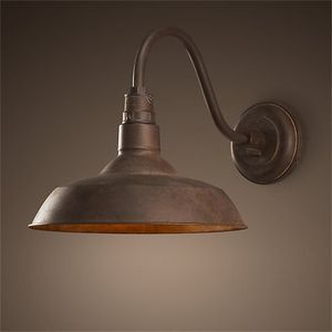 Retro Vintage Wand Mounted Lamp Loft Industriële Rust Amerikaanse Stijl Outdoor Indoor Light Armatuur Corridor Aisel Bar Waterdicht 210724