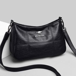 Bolso de hombro Retro para mujer, bandolera femenina de diseñador de lujo de piel sintética suave, tendencia 2023, bolsos de mano de gran capacidad para mujer