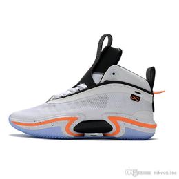 Retro Womens Jumpman 36 xxxvi Chaussures de basket-ball 36s Kids AJ36 Sneakers blanc noir orange rouge oreo ce que le lebron 18 tennis