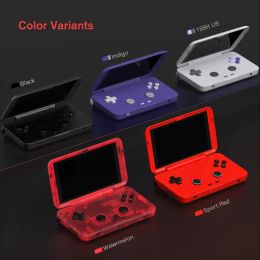 Retroid Pocket Flip Handheld Game Console 4.7inch Tactile écran 4G + 128G WiFi Android 11 Jeux vidéo Player T618 Retro Console Box