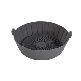 Reutilisable Air Fryer Linerons en silicone panier de panier Pan Pan Pan Pouire de four Food SAFE SAFE NON Stick Baking Tray Hw0002