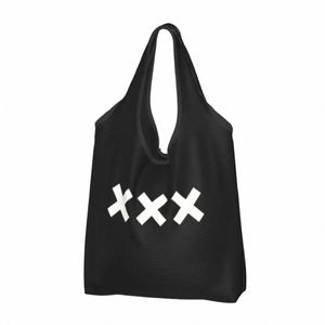 Réutilisable Amsterdam Andreas Cross Shop Bag Femmes Sac fourre-tout Portable Pays-Bas Sacs d'épicerie Shopper K4sZ #