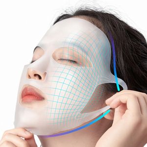 Porte-masque facial en silicone anti-rides réutilisable pour masques en feuille, masque facial hydratant, outil de beauté pour le visage t8iJ #