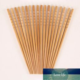 Herbruikbare bamboe eetstokjes sets van 5 paren anti-meeldauw antislip eetstokjes Japanse sushi food chop sticks servies L1