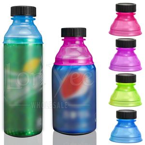 Canettes de boissons réutilisables Caps Couvercles de bouteilles Soda Pop Beer Can Cap Flip Bouteilles à vis Fizz Coke Drink Cover Container Protector Snap Drinkware YL0352