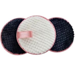 Herbruikbare katoenen make -up remover pads voor wasbare gezichtsschone spons blender reiniging puff doek fundering vloeibare crème gereedschap gereedschap