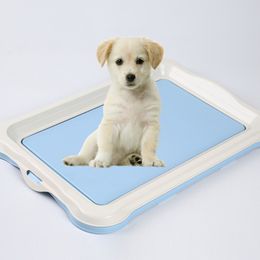 Toilet de formation pour chiens réutilisable Toilet de compagnie pour animaux de compagnie Potty Potty pour petits chats chiot poop pipi pavé de coussin plate