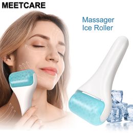 Rouleau de glace réutilisable pour le visage, avec 2 rouleaux, Massage du visage à froid, pour Anti-poches, foncé, gonflé sous les yeux, rétrécit les Pores, resserre la peau