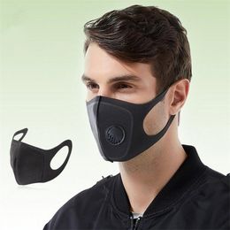 Reusable Face Mouth Masks Respirator Valve Mascherines Protective Dustproof PM 2.5 Reusable Outdoor Safety 6 98mh UU