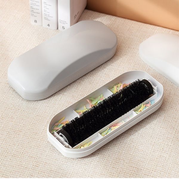 Balayeuse de miettes à main réutilisable, collecteur de débris de coquille de noix, pour Table, canapé, vêtements, brosse de nettoyage de tapis, nettoyeur de balayeuse