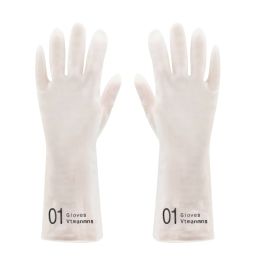 Herbruikbaar huishouden Lange rubberen Warm Handschoenen keukengerei schoonmaak gereedschap Handhandschoenen afwashandschoenen latex handschoenen