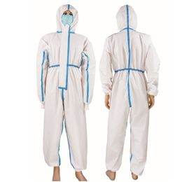 Herbruikbaar Beschermend Pak Coverall Hazmat Pak Anti-Spit Liquid Splash Protection Kleding Veiligheid Coverall Arbeidsbescherming Pak