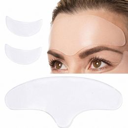 Patchs de silice réutilisables Anti Rimpel Pads Silice Élimination des rides Autocollant Visage Front Cou Autocollant pour les yeux Patch de soins de la peau s6Eo #