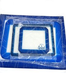 Tapis de tampon de papier d'huile de silicone réutilisable Outils de cuisson antiadhésifs résistants à la chaleur pour les feuilles de biscuits Ecig Vapeping Cire Verre Bong d'eau Enail7039982