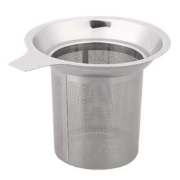 R￩utilisable acier en acier inoxydable therme infuseure tasse de th￩ th￩i￨re feu feuille d'￩pices filtre drinkware filtre alimentaire accessoires de cuisine