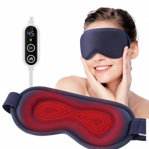 Herbruikbare USB Elektrisch Verwarmd Ogenmasker Hot Compr Warme Therapie Oogzorg Massager Verlicht vermoeide ogen Droge ogen Slaapblinddoek f1tD#
