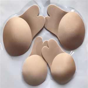 Pétales de sein réutilisables pour femmes, couverture de mamelon invisible, adhésif en Silicone, Push Up, Sexy, dos nu, sans bretelles, Pasties2595