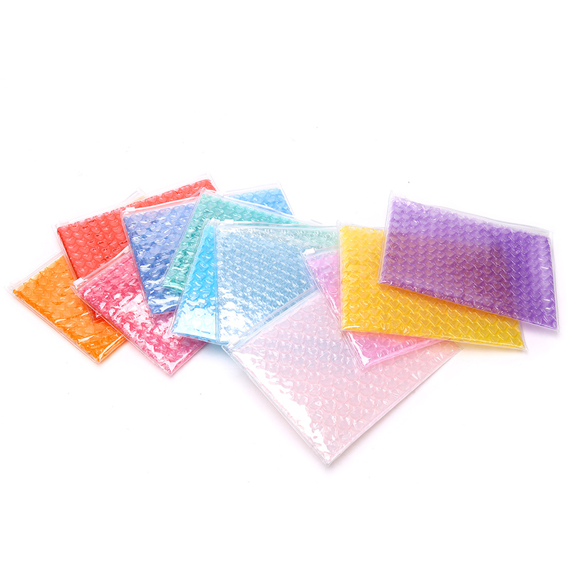 REUSDASBLE PVC Bubble Bag Valentine Day Birthday Probble Froof Film Film Wratpray Mailer Gift Acags Acags
