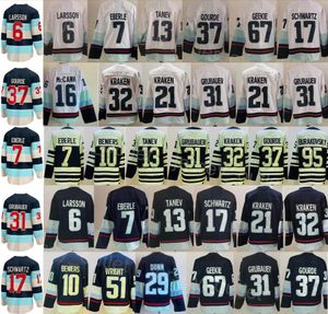 Classique d'hiver 2024 17 Jaden Schwartz Jerseys Hockey 31 Philipp Grubauer 95 Andre Burakovsky 29 Vince Dunn 7 Eberle 10 Matty Beniers 37 Yanni Gourde 6 Adam Larsson