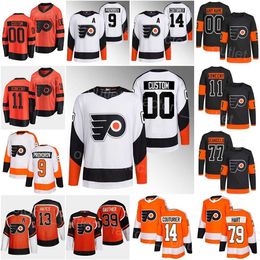 Reverse Retro Philadelphia Hockey''Nhl''Flyers 13 Kevin Hayes Jersey Ivan Provorov Carter Hart Tony DeAngelo Cutter Gauthier Sean Couturier