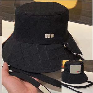 Omkeerbare ontwerper emmer hoed volledige letters zomer strand sunhat voor mannen vrouwen travling sunshade luxe sunbonnet