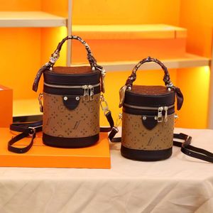Reverso Cannes Designer Bucket Bag voor dames Luxe schoudertas met zijde ChaoTB