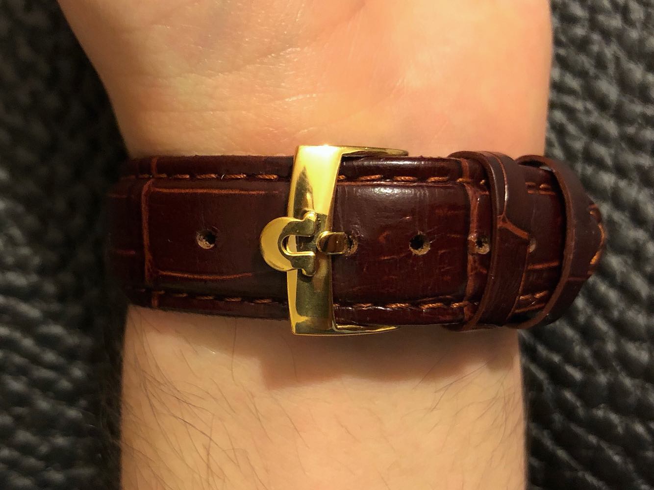 OME103 Watch Buckle Bands Silver Rose Gol