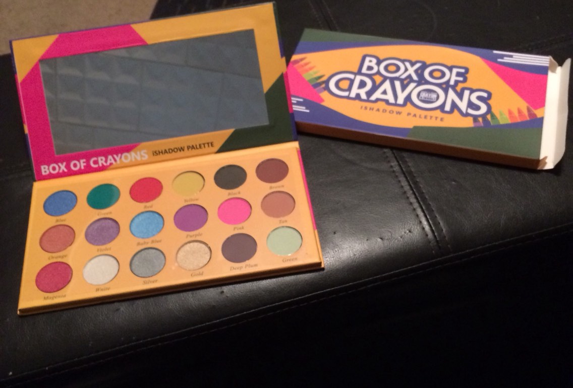 f crayons eyeshadow makeup palette ishadow 