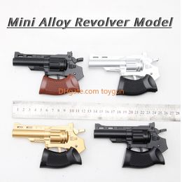 Revolver pliable metal pistolet pistolet doux moustilles de modèle exquis