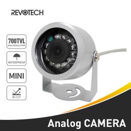 Revotech CCTV Analog Mini Type 700TVL Effio-E CCD / CMOS Sécurité Video Camera Metal Indoor Surveillance CAM System