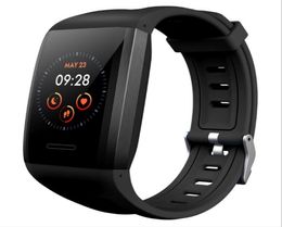 Beloning Smart Watch Slapen Slapen Herinnering Muziek PO -controle Mens Horloges Hartslagmonitor Oefening SmartWatch14979877