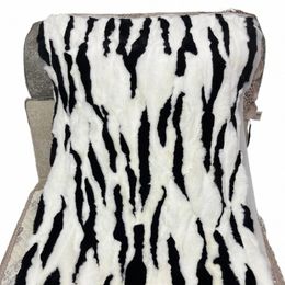 Rex konijnenbont kleur groot formaat platen echt bont deken DIY kleding parka voering bank, bed deken, tapijt G9a2 #