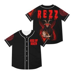 Rozz Spiral Rave Camiseta de manga corta Jersey de béisbol