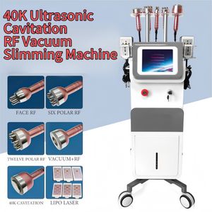 RF 1 mhz 40 k positionering dunner cavitatie machine vet verwijderen ultrasone vacuüm cavitatie systeem stimuleren metabolisme machine
