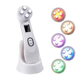 RF EMS Radio Mesotherapie Electroporation Facial LED Photon voor Skin Care Equipment Face Lift Draai Schoonheidsmachine