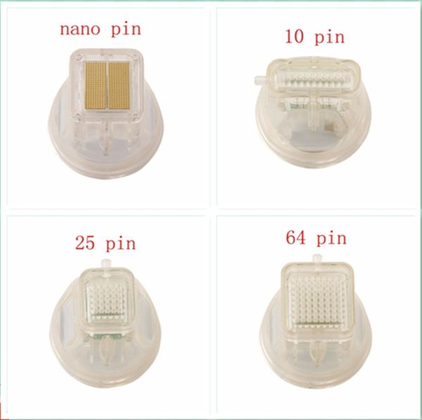 Equipo de RF Uso clínico Máquina de microagujas fraccionarias desechables Repuestos para dispositivos de microagujas Puntas Repuestos Cabezal de aguja de repuesto