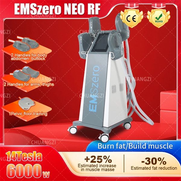 Équipement RF DLS-EMSLIM Machine Hiemt Neo NOVA Coussinets de stimulation EMS En option Pelvic Fat Burn Body Slinming Build Muscle Emszero