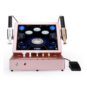 Equipamento rf duplo fibroblast plasma caneta fracionária máquina de remoção de estrias rejuvenescimento da pele aniaging