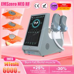 RF -apparatuur Emslim Slimming Machine Spierstimulator Hoge intensiteit Emt Body Haping EMS Electromagnetic Slimming Vet Verbranding