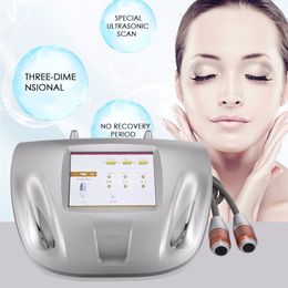 Machine portative anti-rides de levage de visage de V maximum HIFU d'équipement de rf avec 2 machines de beauté de Vmax de poignées pour le Salon de beauté