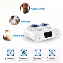 Equipo Rf, piezas de terapia de vacío, pierna Ems, dispositivo de adelgazamiento para esculpir el cuerpo, producto, máquina de terapia de belleza delgada, construcción muscular Emslim